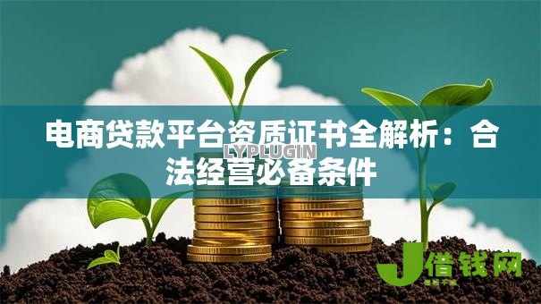 电商贷款平台资质证书全解析：合法经营必备条件