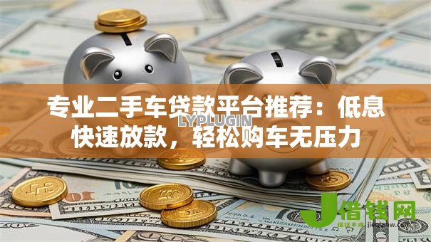 专业二手车贷款平台推荐：低息快速放款，轻松购车无压力