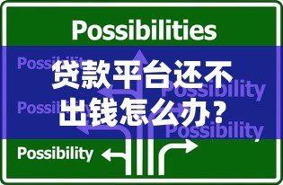 贷款平台还不出钱怎么办？10个实用应对策略帮你解决困境