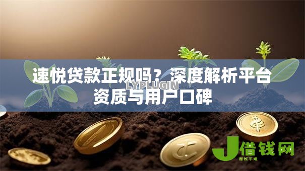 速悦贷款正规吗?深度解析平台资质与用户口碑 速悦贷款正规吗?深度解析平台资质与用户口碑