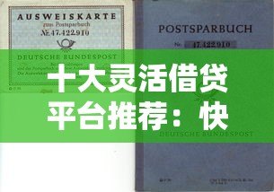 十大灵活借贷平台推荐:快速审批满足你的资金需求 十大灵活借贷平台推荐:快速审批满足你的资金需求