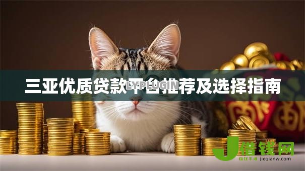 三亚优质贷款平台推荐及选择指南