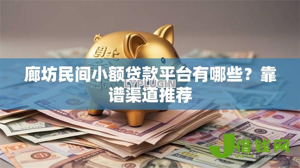 廊坊民间小额贷款平台有哪些？靠谱渠道推荐