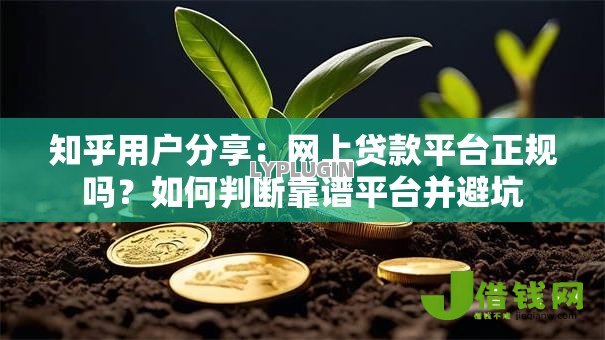 知乎用户分享:网上贷款平台正规吗?如何判断靠谱平台并避坑 知乎用户分享:网上贷款平台正规吗?如何判断靠谱平台并避坑