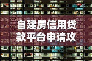 自建房信用贷款平台申请攻略：5大条件+3类平台选择
