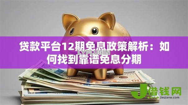 贷款平台12期免息政策解析：如何找到靠谱免息分期