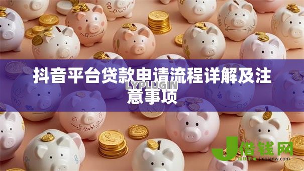 抖音平台贷款申请流程详解及注意事项