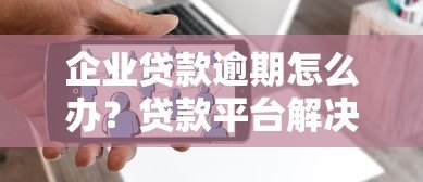 企业贷款逾期怎么办？贷款平台解决方案全解析