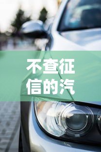 不查征信的汽车贷款平台:低门槛购车方案全解析 不查征信的汽车贷款平台:低门槛购车方案全解析
