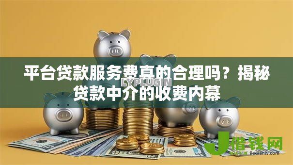 平台贷款服务费真的合理吗？揭秘贷款中介的收费内幕