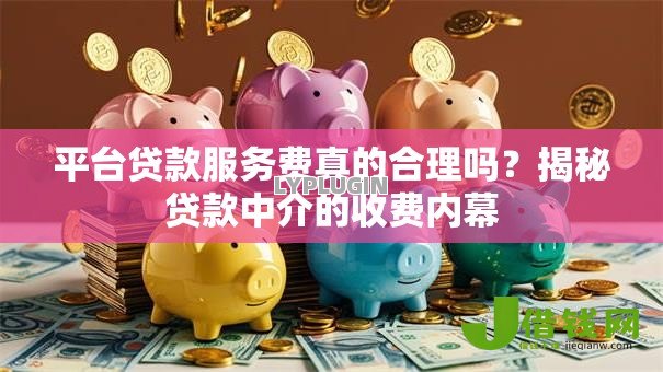 平台贷款服务费真的合理吗？揭秘贷款中介的收费内幕