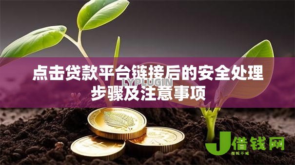 点击贷款平台链接后的安全处理步骤及注意事项