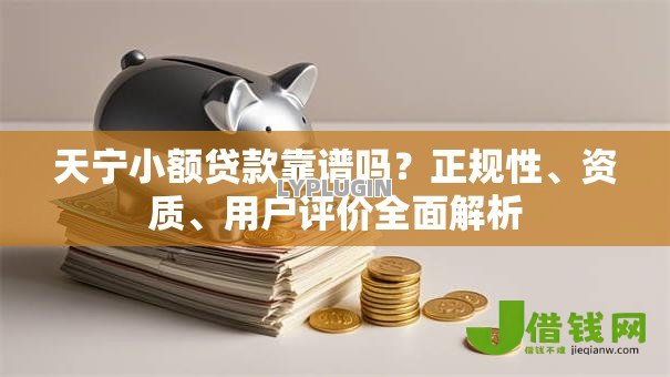 天宁小额贷款靠谱吗?正规性、资质、用户评价全面解析 天宁小额贷款靠谱吗?正规性、资质、用户评价全面解析