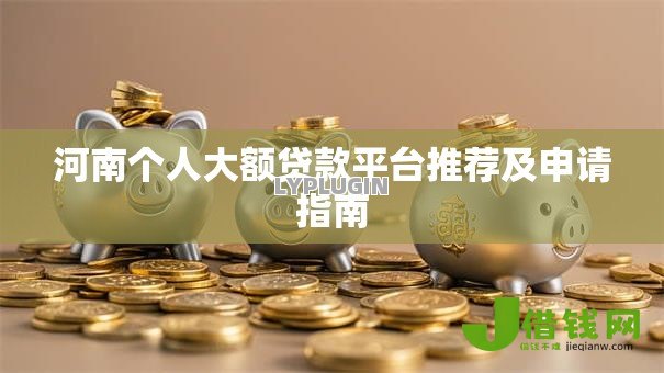 河南个人大额贷款平台推荐及申请指南