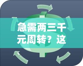 急需两三千元周转?这10个小额贷款平台靠谱推荐! 急需两三千元周转?这10个小额贷款平台靠谱推荐!