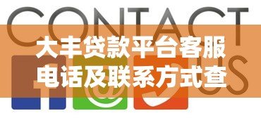 大丰贷款平台客服电话及联系方式查询指南