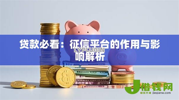 贷款必看：征信平台的作用与影响解析