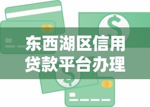 东西湖区信用贷款平台办理指南及正规机构推荐 东西湖区信用贷款平台办理指南及正规机构推荐