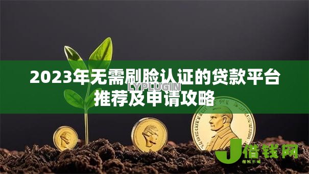 2023年无需刷脸认证的贷款平台推荐及申请攻略