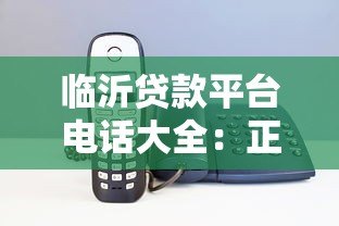 临沂贷款平台电话大全:正规机构联系方式一览 临沂贷款平台电话大全:正规机构联系方式一览