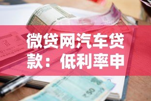微贷网汽车贷款：低利率申请流程与条件详解