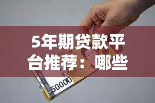 5年期贷款平台推荐：哪些机构支持中长期借款？