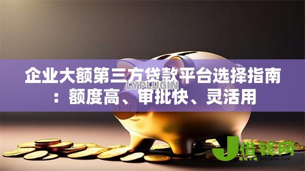 企业大额第三方贷款平台选择指南：额度高、审批快、灵活用