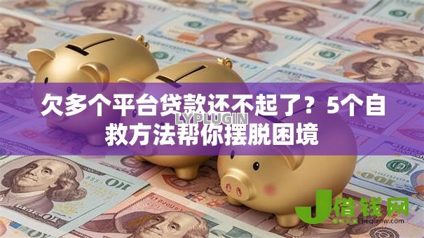 欠多个平台贷款还不起了?5个自救方法帮你摆脱困境 欠多个平台贷款还不起了?5个自救方法帮你摆脱困境