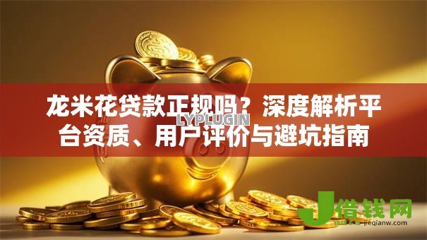 龙米花贷款正规吗？深度解析平台资质、用户评价与避坑指南