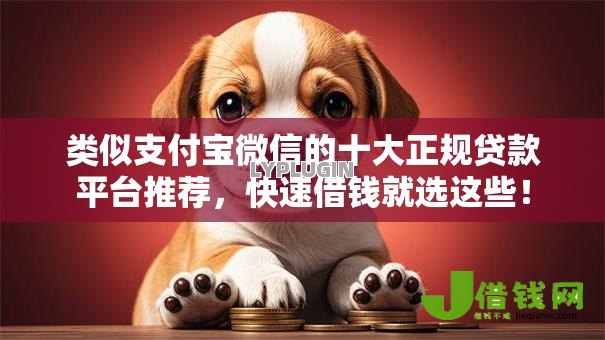 类似支付宝微信的十大正规贷款平台推荐，快速借钱就选这些！