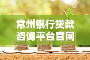 常州银行贷款咨询平台官网：一站式贷款攻略解析