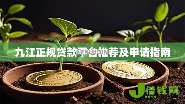 九江正规贷款平台推荐及申请指南