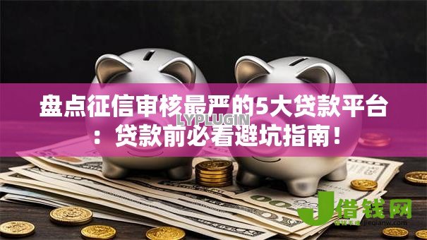 盘点征信审核最严的5大贷款平台：贷款前必看避坑指南！