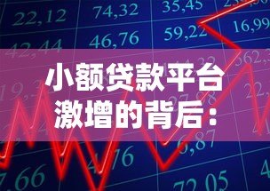 小额贷款平台激增的背后:市场需求与科技驱动的双重影响 小额贷款平台激增的背后:市场需求与科技驱动的双重影响