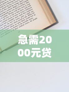 急需2000元贷款?精选5个靠谱平台及申请技巧 急需2000元贷款?精选5个靠谱平台及申请技巧