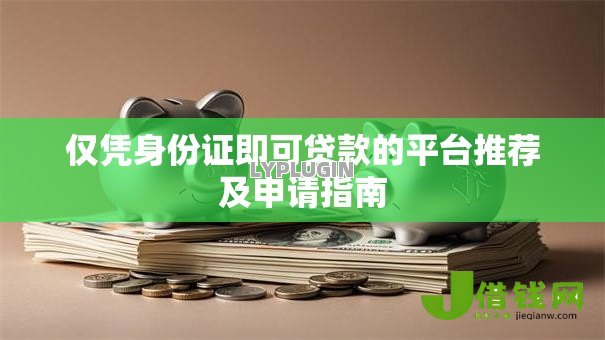 仅凭身份证即可贷款的平台推荐及申请指南