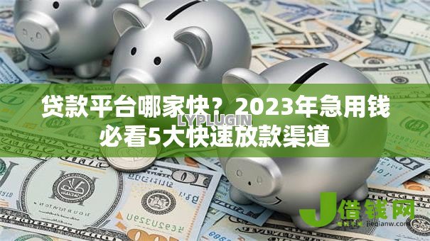 贷款平台哪家快?2023年急用钱必看5大快速放款渠道 贷款平台哪家快?2023年急用钱必看5大快速放款渠道