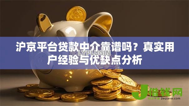 沪京平台贷款中介靠谱吗？真实用户经验与优缺点分析