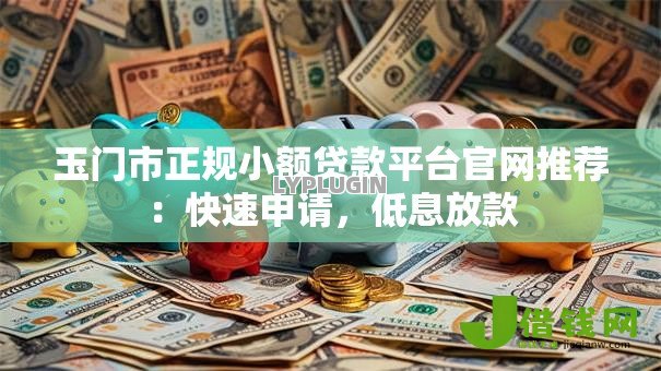 玉门市正规小额贷款平台官网推荐：快速申请，低息放款