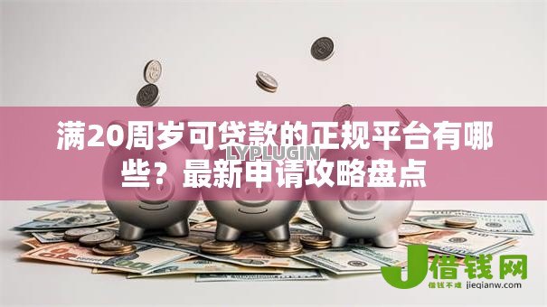 满20周岁可贷款的正规平台有哪些？最新申请攻略盘点