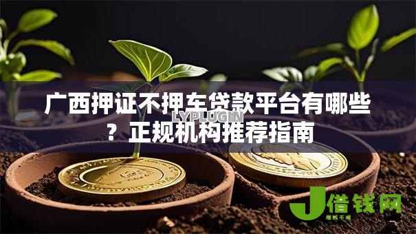 广西押证不押车贷款平台有哪些?正规机构推荐指南 广西押证不押车贷款平台有哪些?正规机构推荐指南