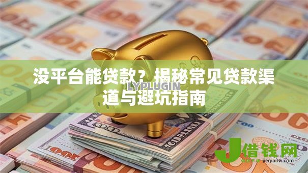 没平台能贷款？揭秘常见贷款渠道与避坑指南
