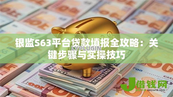 银监S63平台贷款填报全攻略:关键步骤与实操技巧 银监S63平台贷款填报全攻略:关键步骤与实操技巧