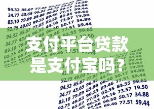支付平台贷款是支付宝吗？全面解析区别与选择指南