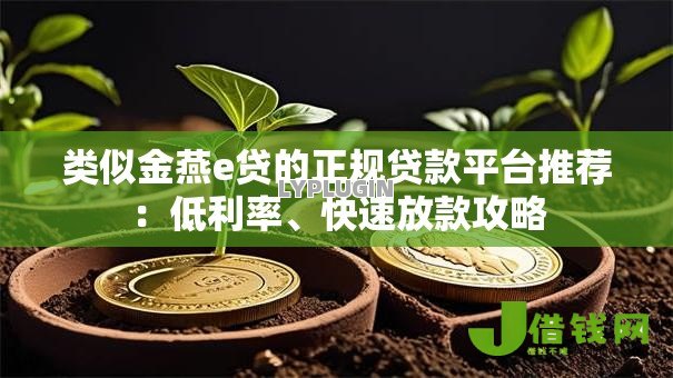 类似金燕e贷的正规贷款平台推荐:低利率、快速放款攻略 类似金燕e贷的正规贷款平台推荐:低利率、快速放款攻略