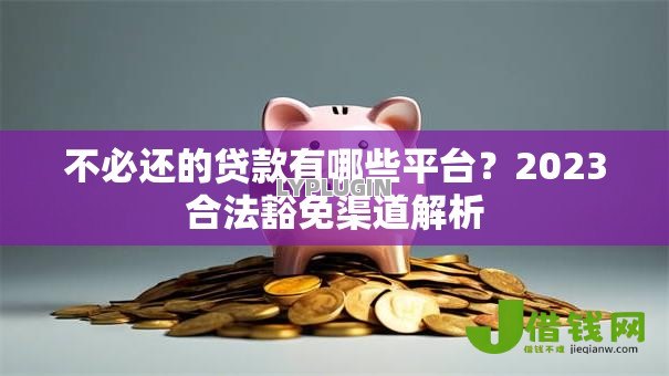 不必还的贷款有哪些平台?2023合法豁免渠道解析 不必还的贷款有哪些平台?2023合法豁免渠道解析