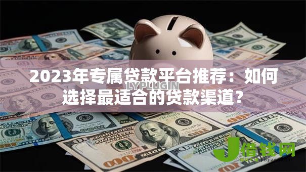 2023年专属贷款平台推荐:如何选择最适合的贷款渠道? 2023年专属贷款平台推荐:如何选择最适合的贷款渠道?