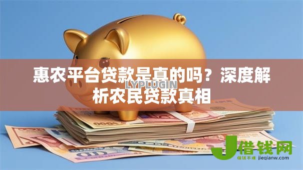 惠农平台贷款是真的吗？深度解析农民贷款真相