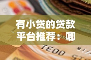 有小贷的贷款平台推荐：哪些平台值得选择？