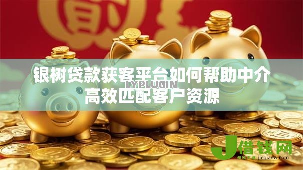 银树贷款获客平台如何帮助中介高效匹配客户资源